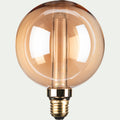 BIJOUX - Ampoule LED déco rivière - ambre D12,5cm