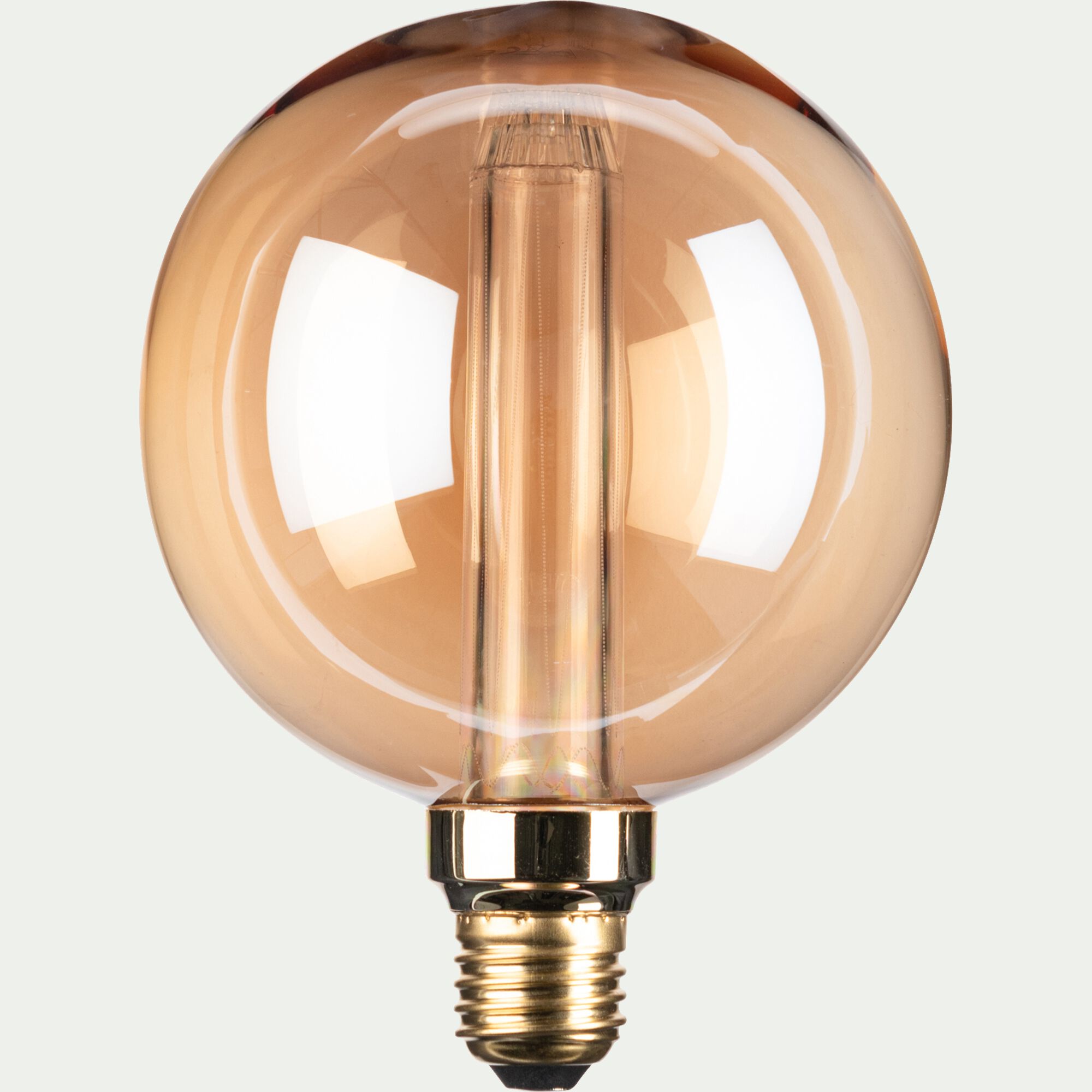 BIJOUX - Ampoule LED déco rivière - ambre D12,5cm