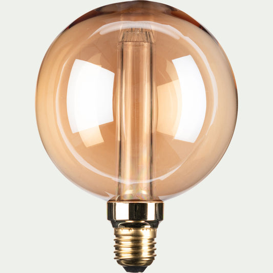 BIJOUX - Ampoule LED déco rivière - ambre D12,5cm