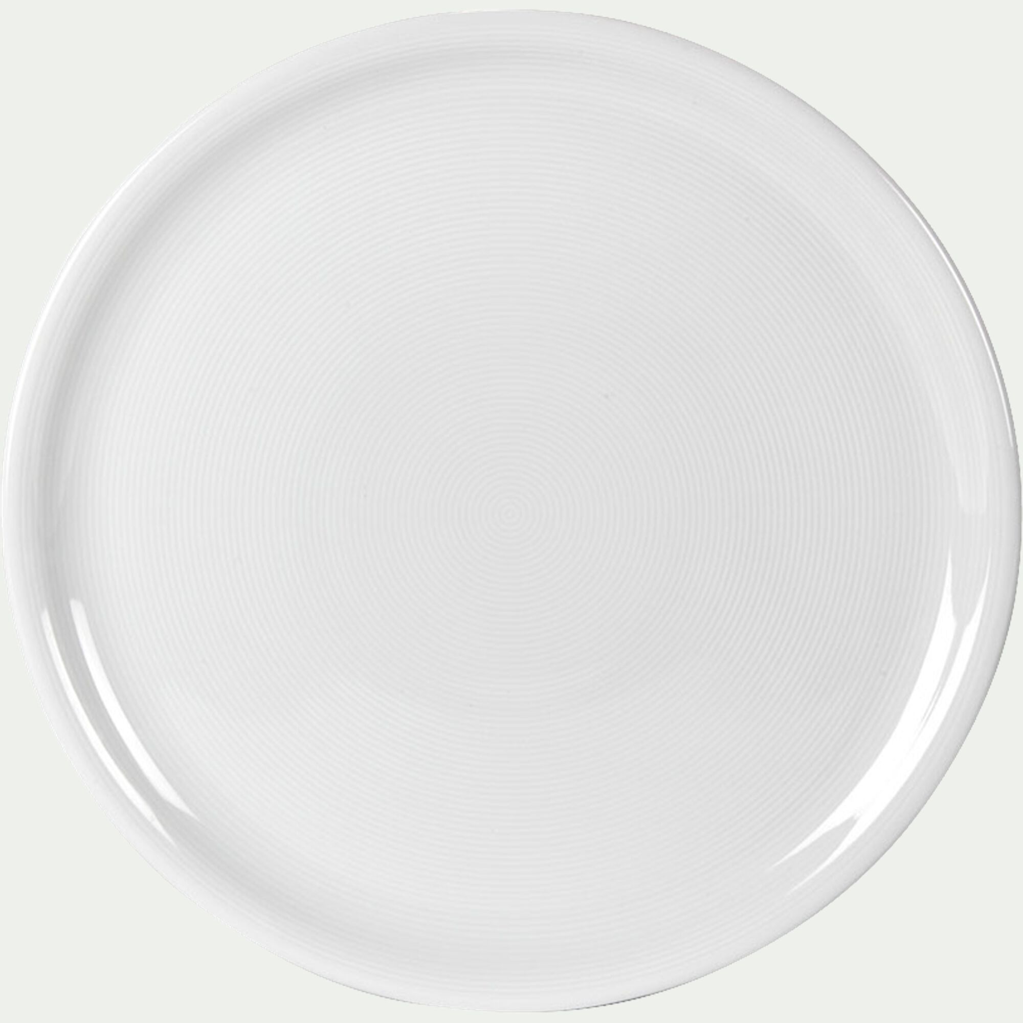 ETO - Assiette à pizza en porcelaine qualité hôtelière D30,5cm - blanc