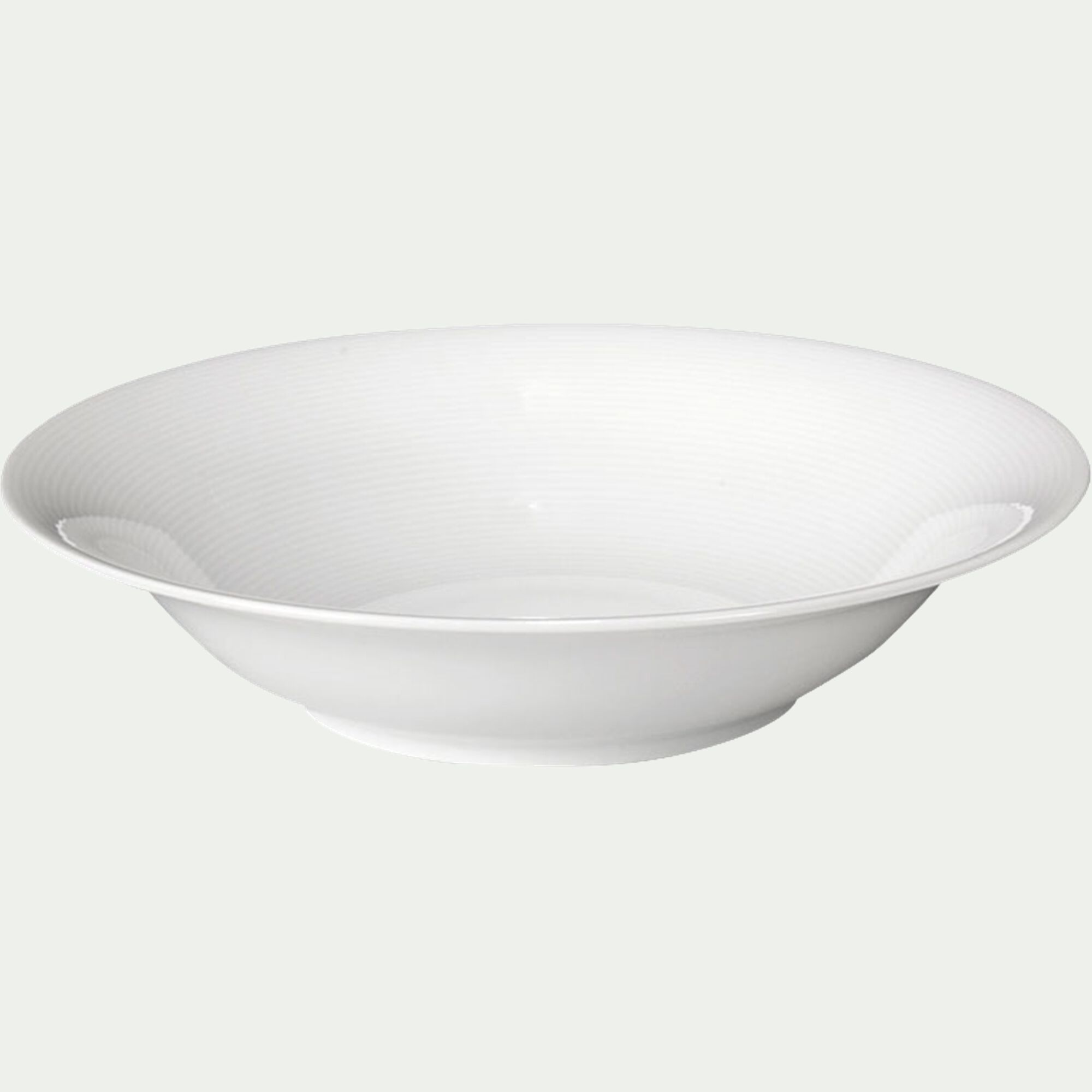 ETO - Assiette creuse en porcelaine de qualité hôtelière D23cm - blanc