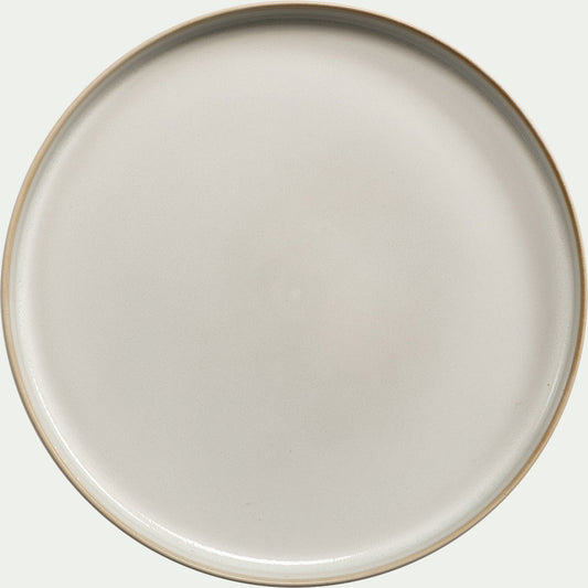 ALBA - Assiette à dessert en grès D22,5cm - beige alpilles