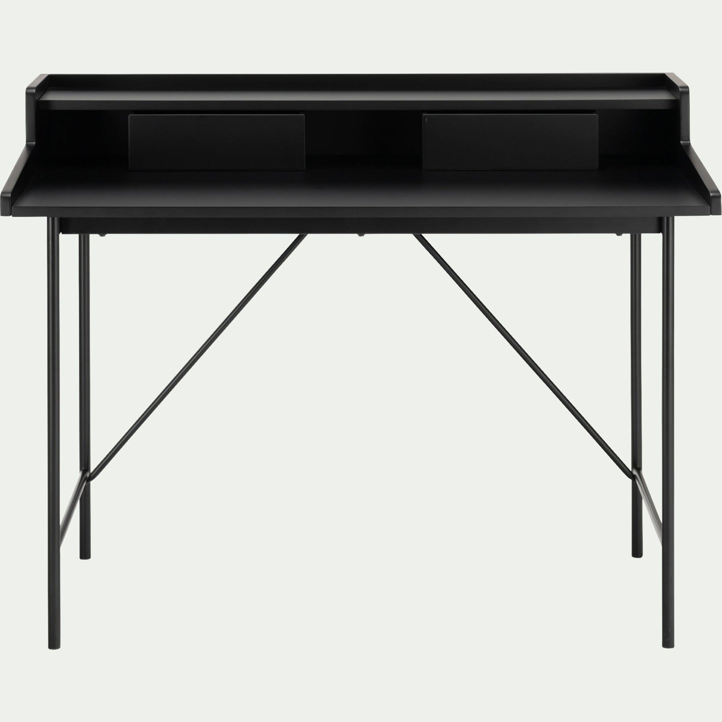 LIRA - Bureau en bois L120cm - noir