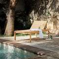 CALISSON - Bain de soleil en eucalyptus FSC - bois clair