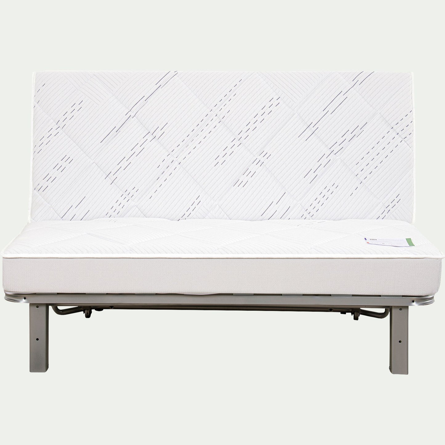 NOVA - Structure de BZ 160cm avec matelas simmons 13cm
