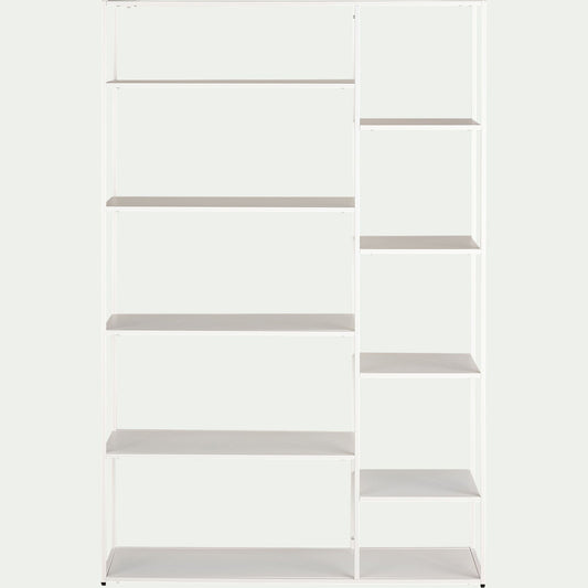 ZEBUL - Bibliothèque en acier - blanc
