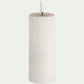 ARLANO - Bougie à LED D5XH12,5cm - blanc