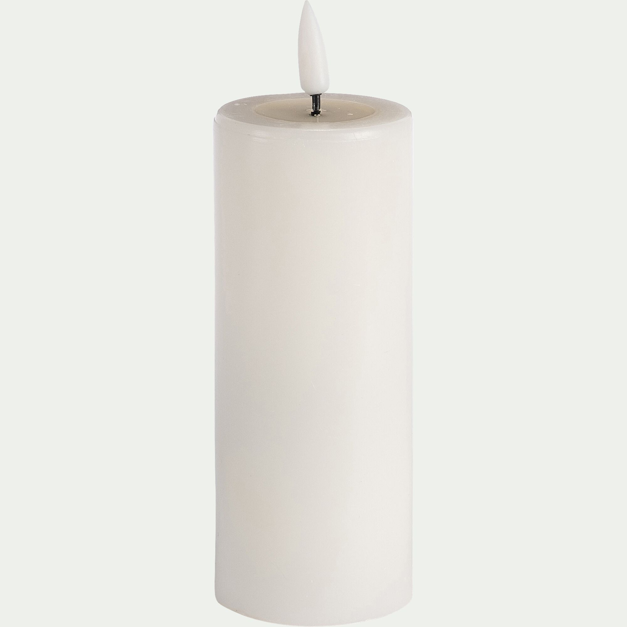 ARLANO - Bougie à LED D5XH12,5cm - blanc