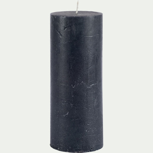 FIGUEIRA - Bougie cylindrique - bleu H20cm