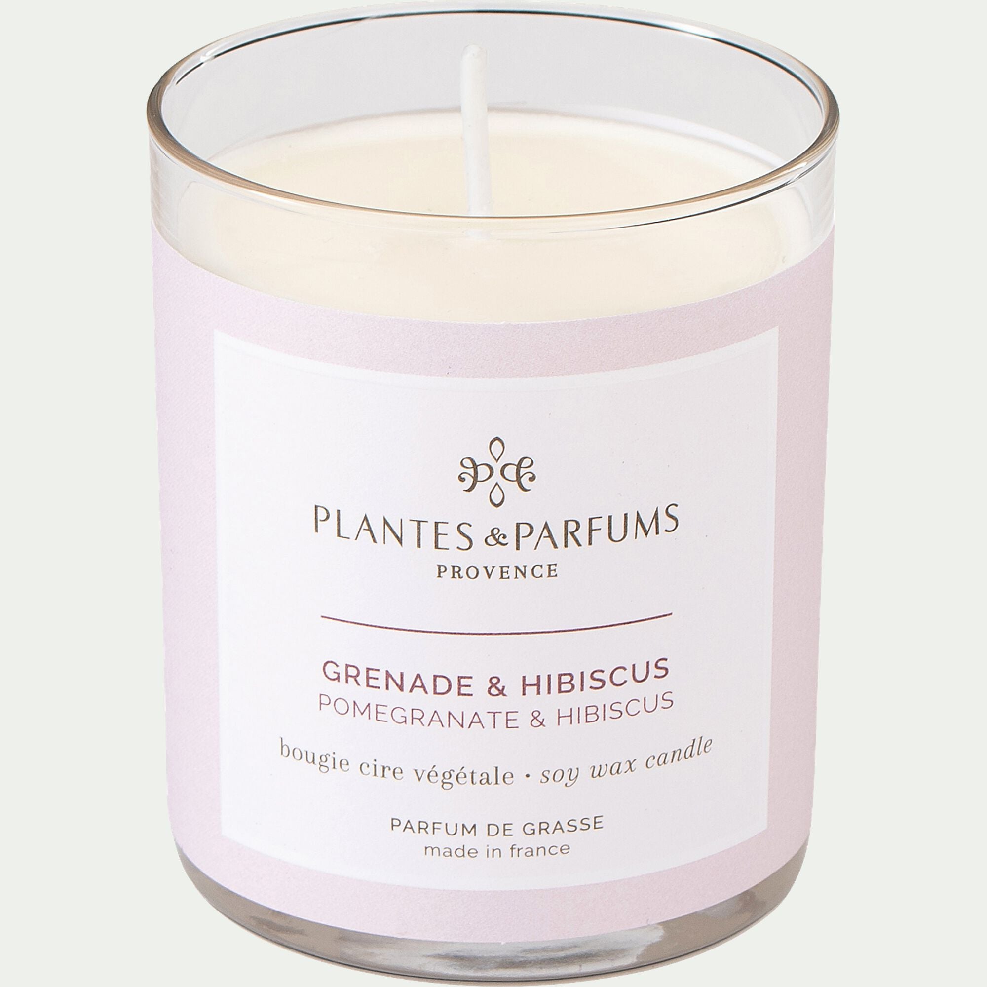 MANON - Bougie parfumée senteur Grenade Hibiscus 180g