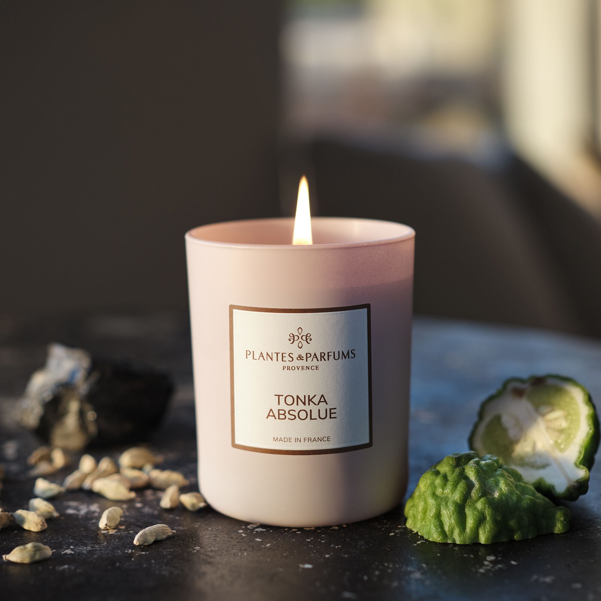 MANON - Bougie parfumée senteur Tonka absolue 180g