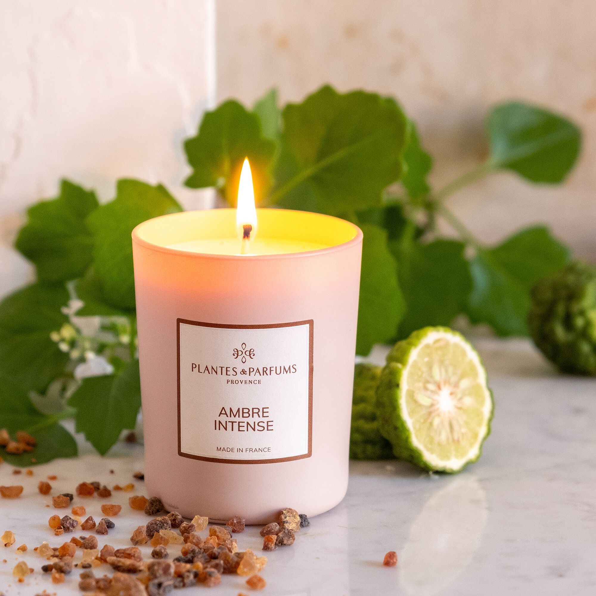 MANON - Bougie parfumée senteur Ambre Intense 180g