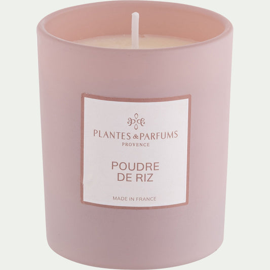 MANON - Bougie parfumée senteur poudre de riz 180g