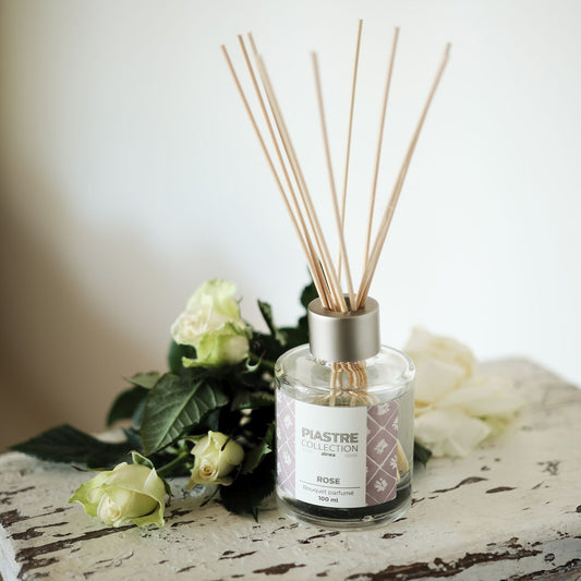 PIASTRE - Diffuseur de parfum senteur Rose 100ml