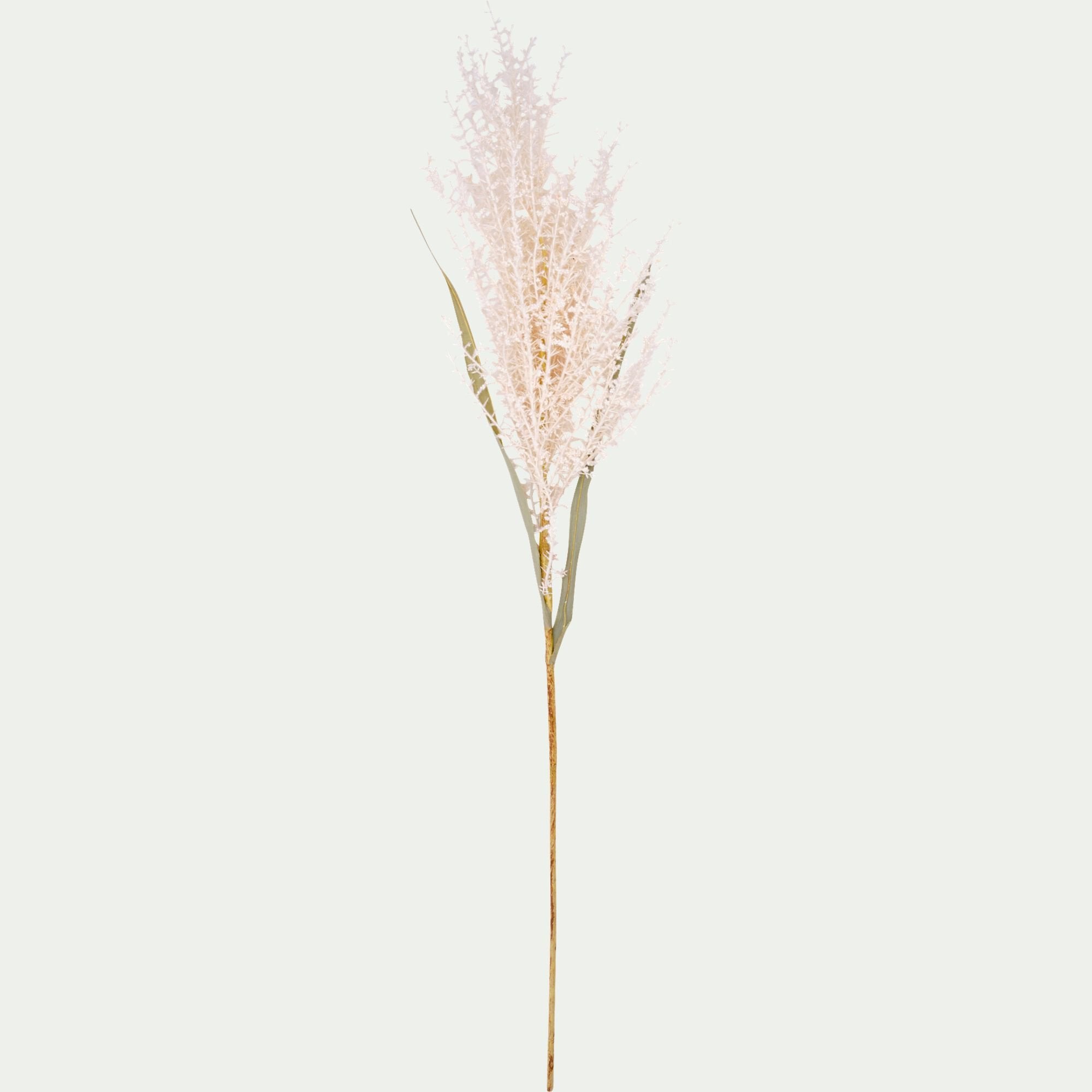 LIERI - Branchage de Noël artificiel de pampa H114cm - blanc