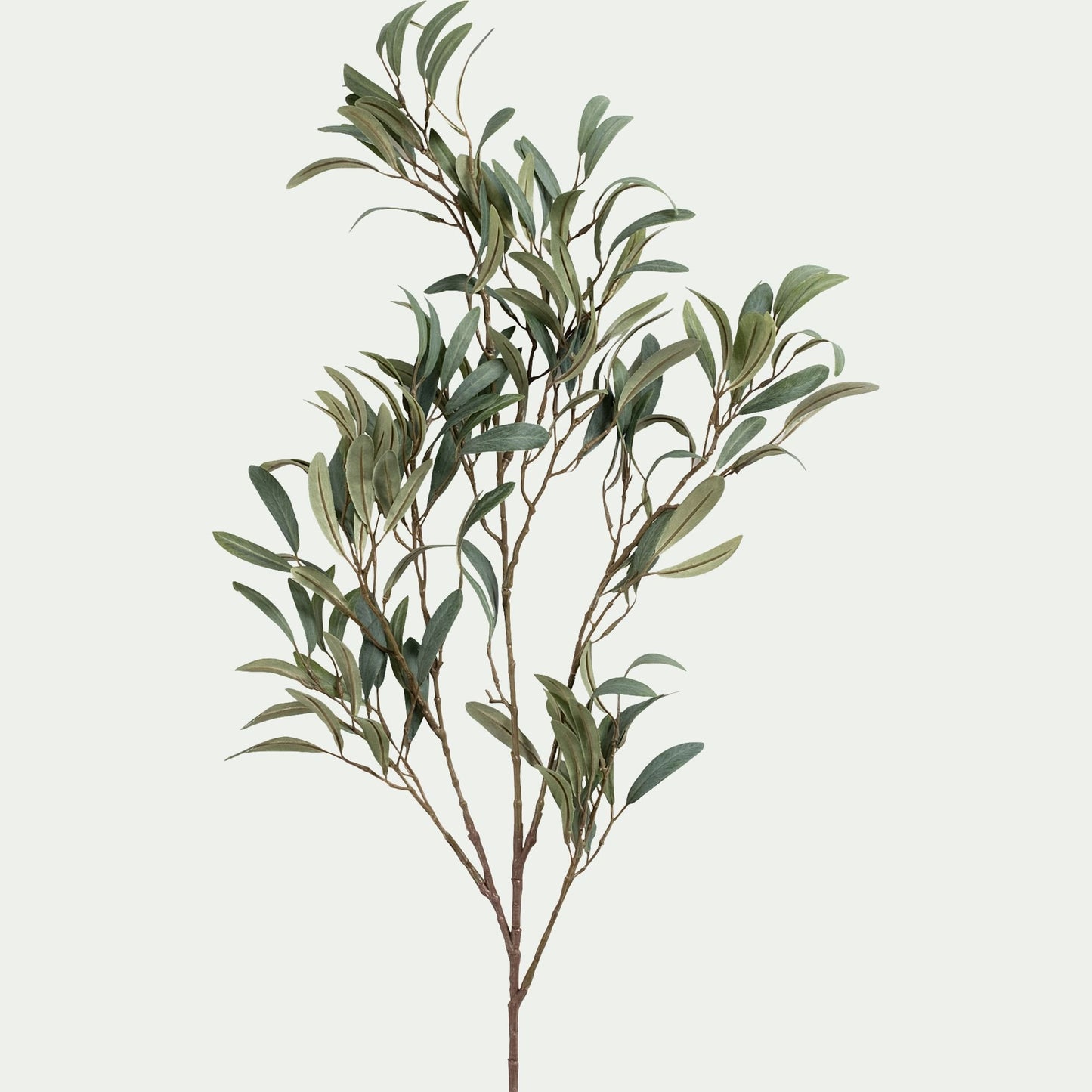 MAUNE - Branche d'olivier artificielle H122cm - vert