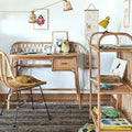 HANOI - Bureau enfant en rotin - naturel