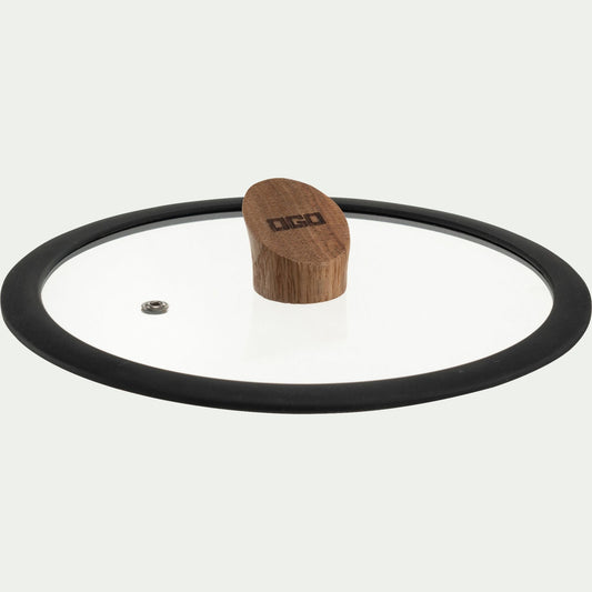 SOUV - Couvercle en verre résistant D20cm - transparent