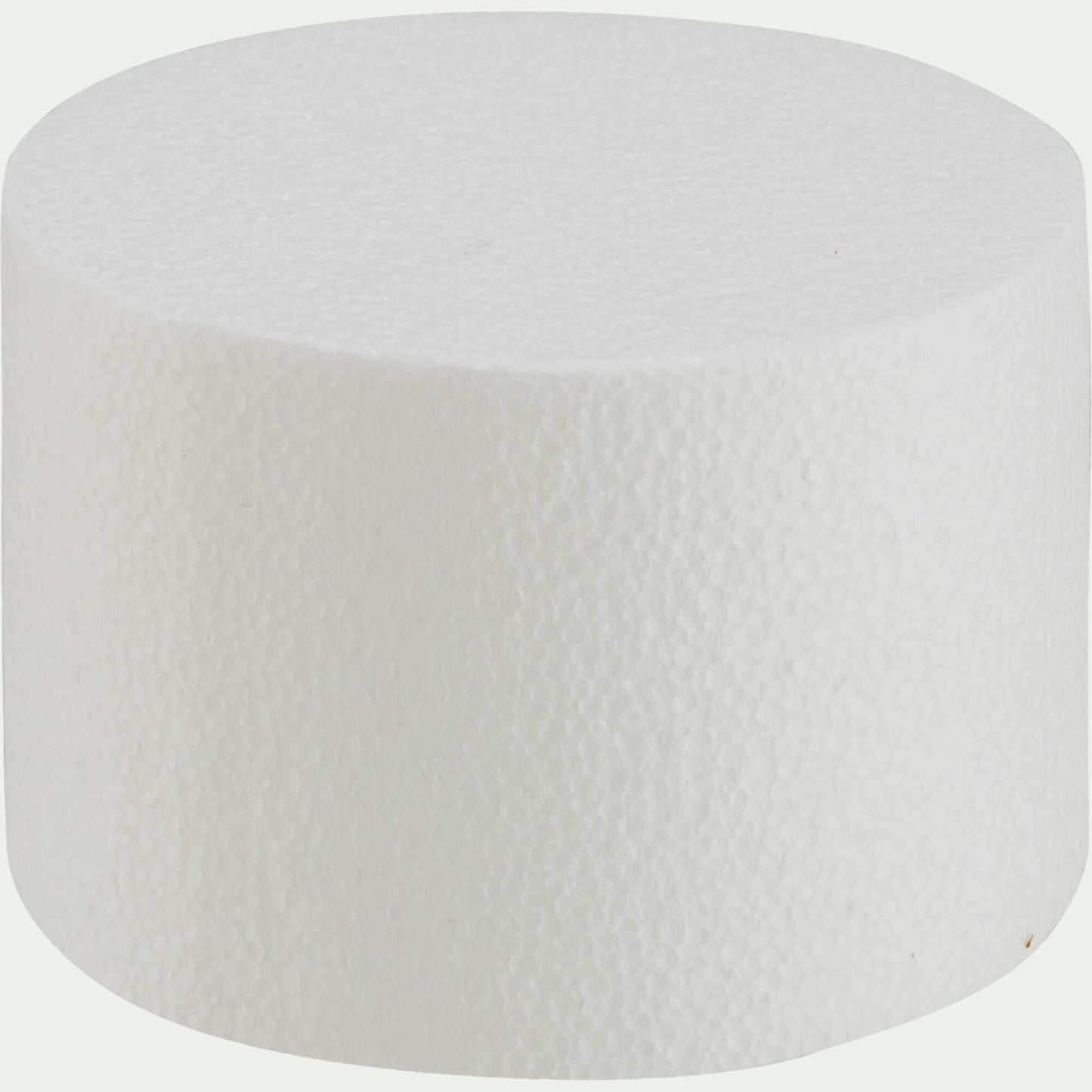 PATISDECOR - Gâteau factice rond H10xD15cm - blanc