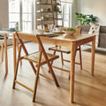 JULIA - Chaise pliante en bois - bois clair