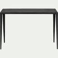 JUVA - Console en aluminium - noir L121xl39xH82cm