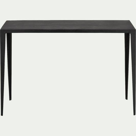 JUVA - Console en aluminium - noir L121xl39xH82cm