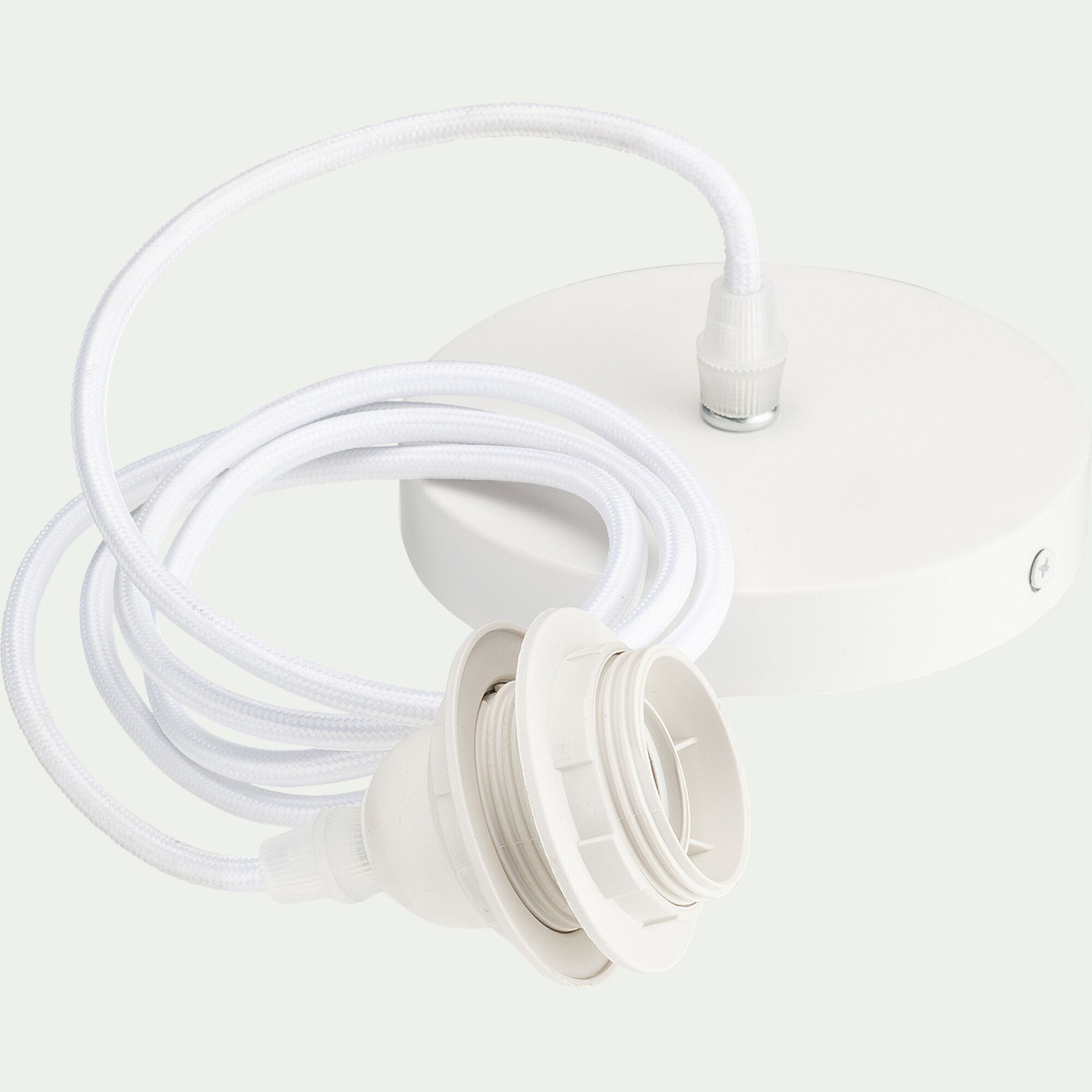 ARGUIN - Cordon électrique en nylon L150cm - blanc