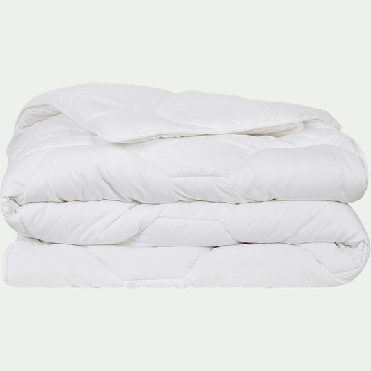 ROSALIA - Couette tempérée en tencel et coton - blanc 220x240cm