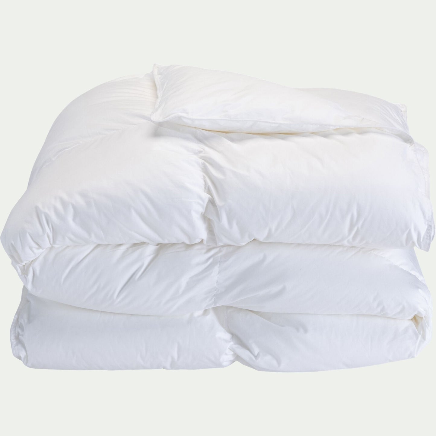 PANDORE - Couette tempérée percale de coton et fibre siliconée - 240x220cm