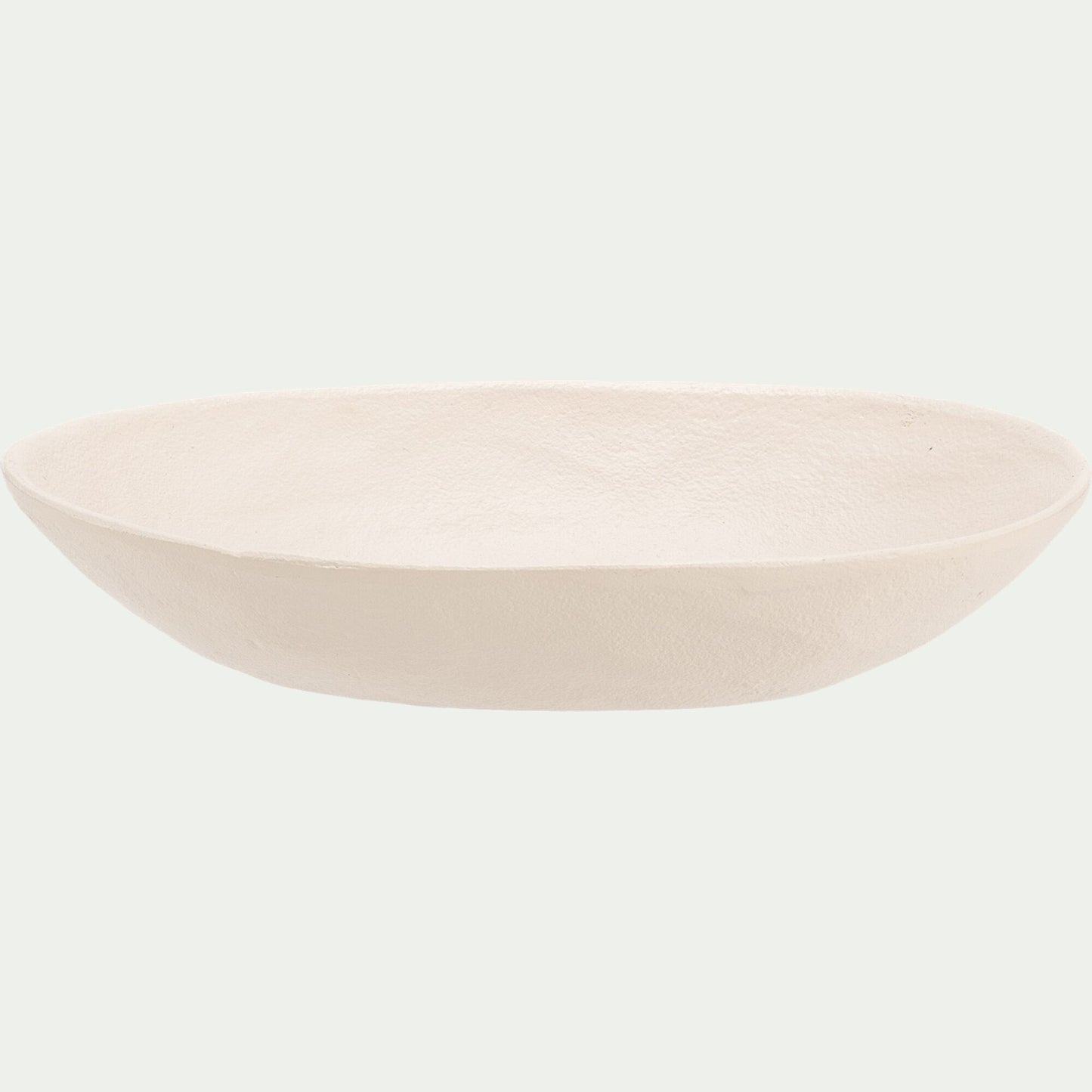JOLAN - Coupelle décorative 26x19cm - blanc ventoux