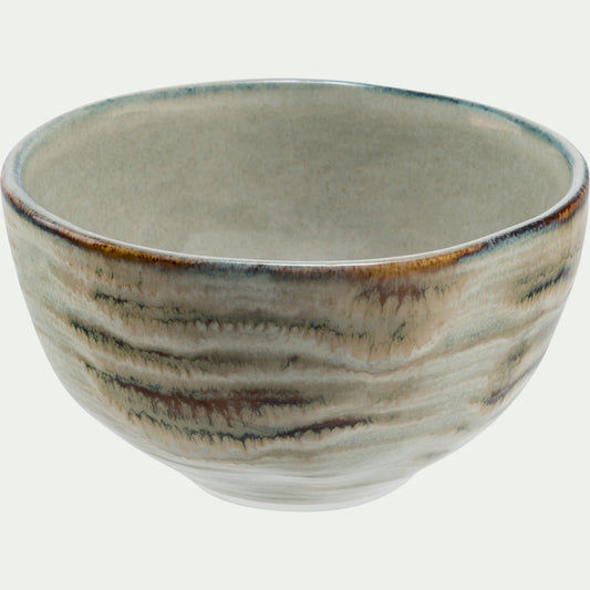 COLORIDO - Coupelle en grès réactif D15cm - gris