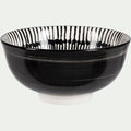 LINIA - Coupelle en porcelaine D15,5cm - noir