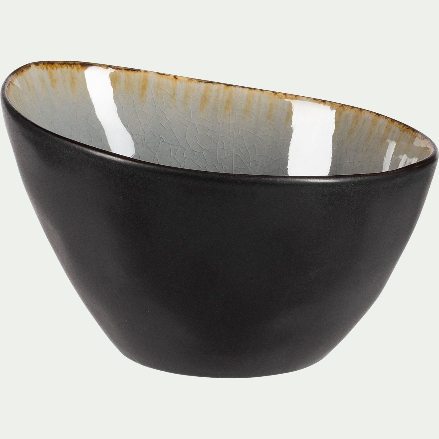 SELIME - Coupelle en grès réactif D15,5cm - gris