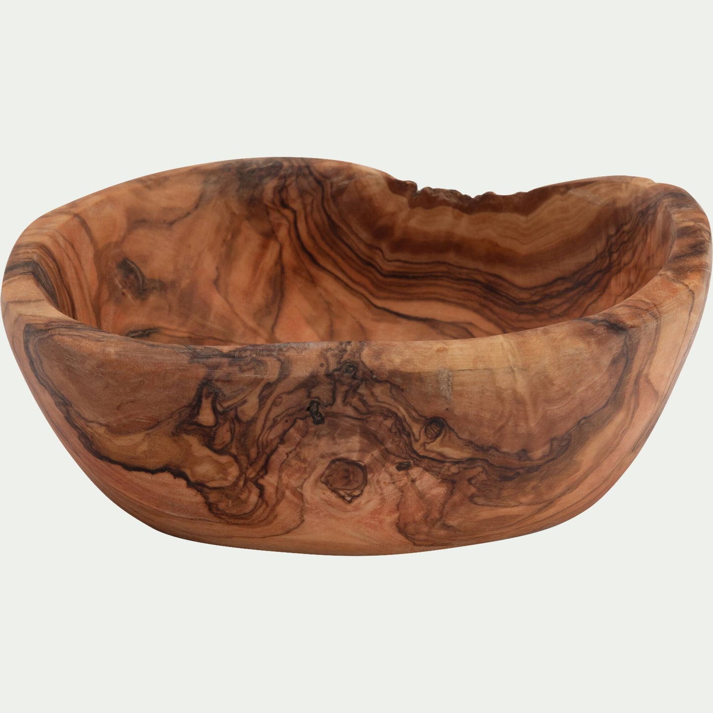 OLIVE - Coupelle apéritive en bois d'olivier D14cm - naturel