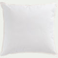 AGDE - Coussin brodé en coton 45x45cm - blanc écru