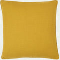 ARLES - Coussin à passepoil bicolore en coton 45x45cm - jaune archillea