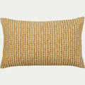 BARRAS - Coussin ethnique en coton - beige nèfle 30x50cm