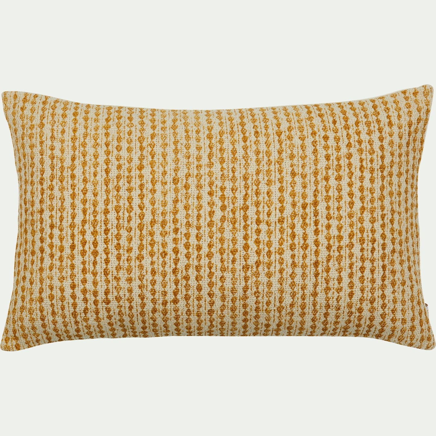 BARRAS - Coussin ethnique en coton - beige nèfle 30x50cm