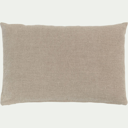 CAMPA - Coussin en lin 40x60cm - naturel