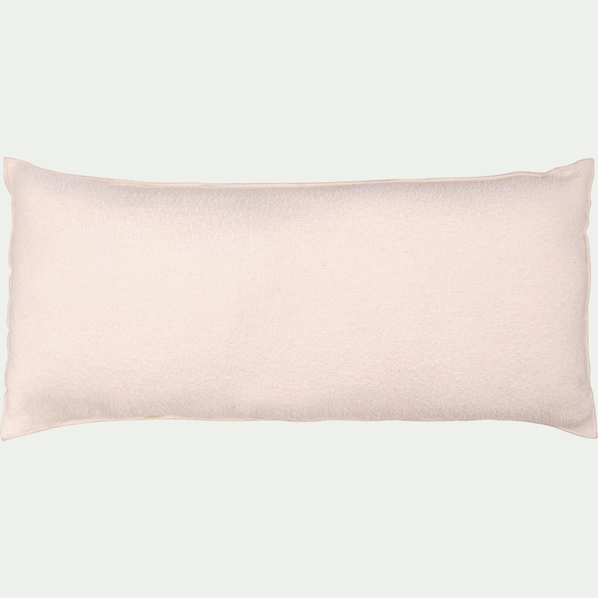 CASALE - Coussin effet bouclette 40x90cm - beige sable