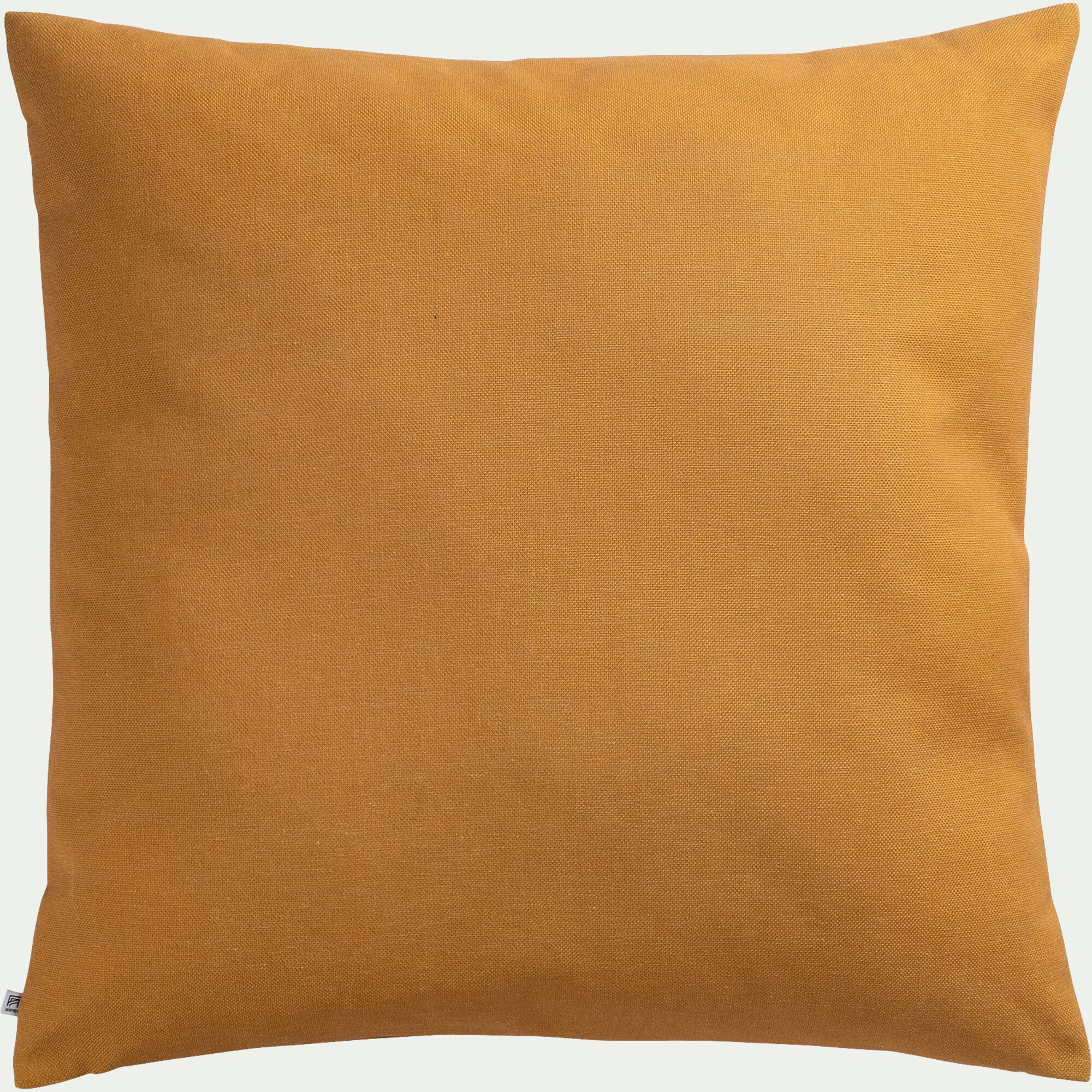 DEMNATI - Coussin de jardin en tissu - jaune argan 70x70cm