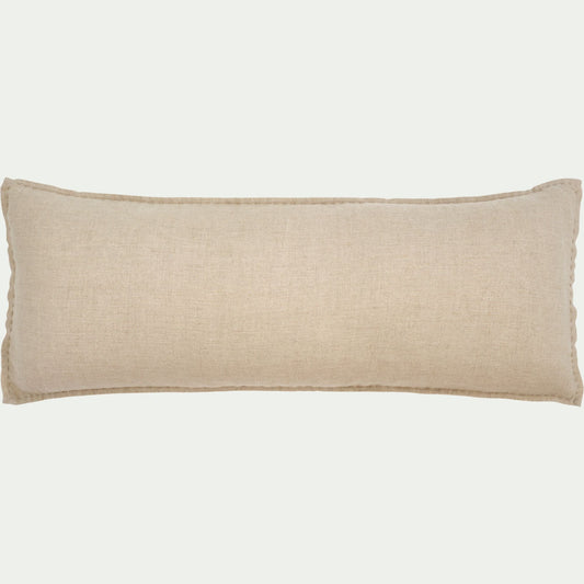 VINON - Coussin en lin lavé 30x80cm - naturel