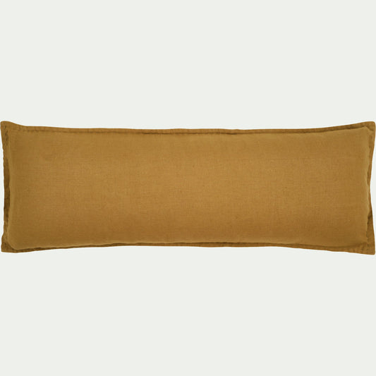 VINON - Coussin en lin lavé 30x80cm - brun alep