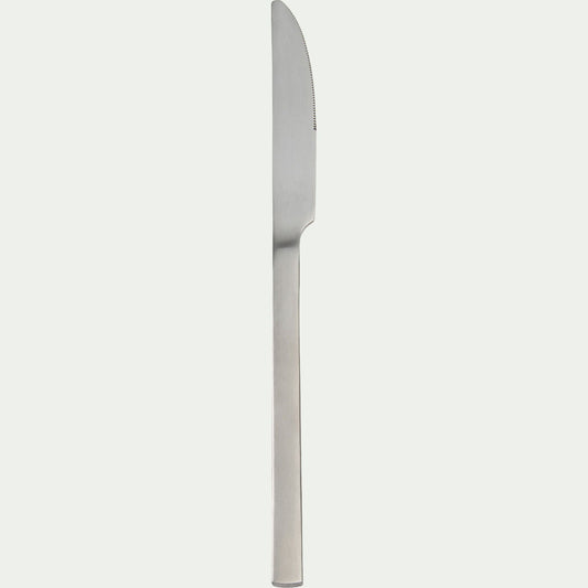 GRESSIN - Couteau en inox finition satinée - argenté