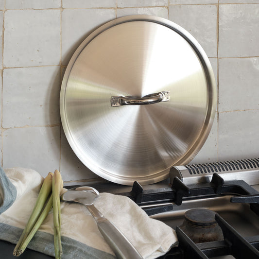 PRIM APPETY - Couvercle en inox De Buyer - argenté D28 cm