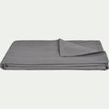 BELCODENE - Couvre-lit tissé en coton 230x250cm - gris borie