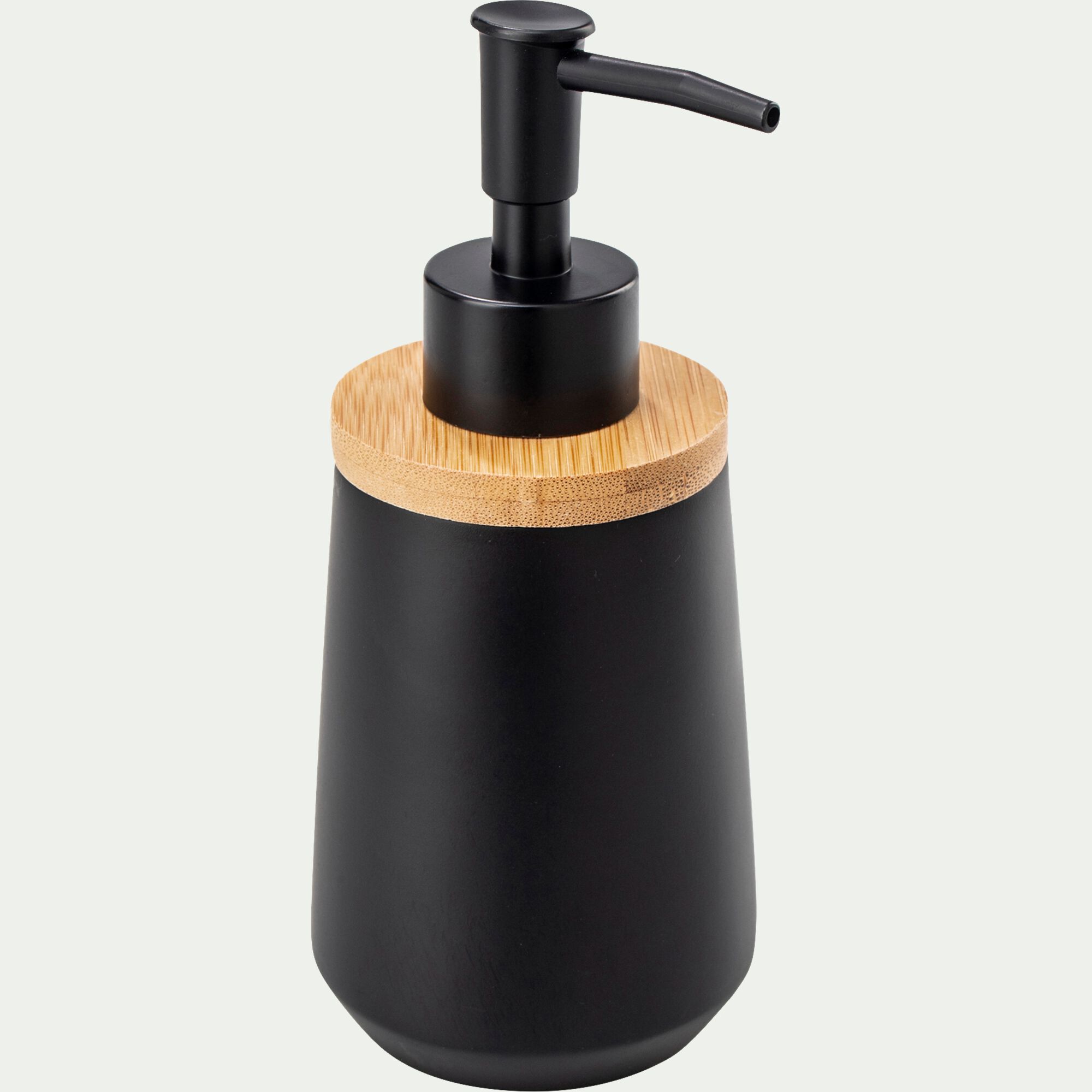 LEUZE - Distributeur de savon en polyresine - noir