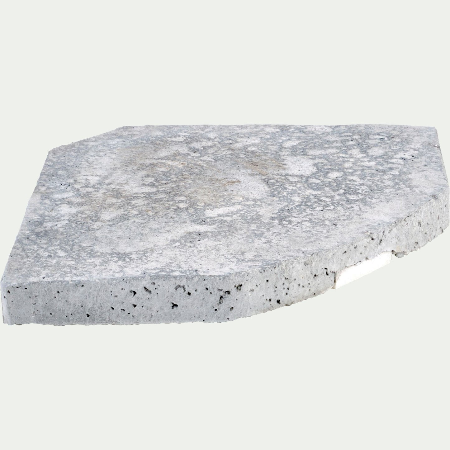 VADA - Dalle carré en ciment pour parasol déporté 25kg - gris
