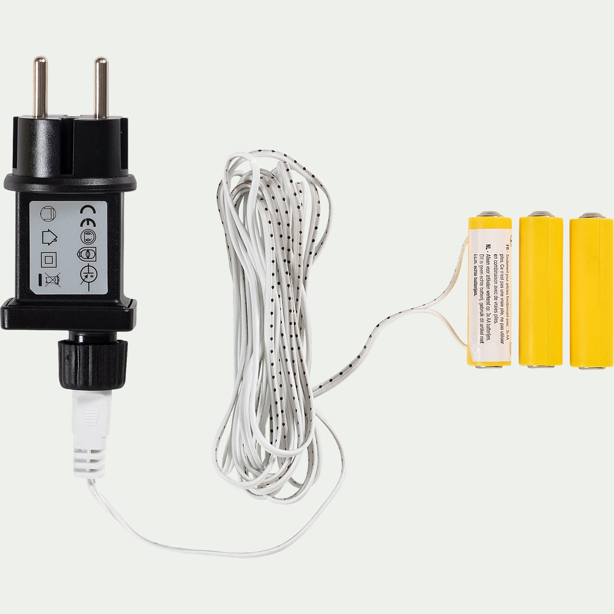 ADAPTEUR - Adaptateur pour une alimentation électrique - noir