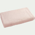 COLINE - Drap de bain en bouclettes de coton bio - rose rosa 90x150cm